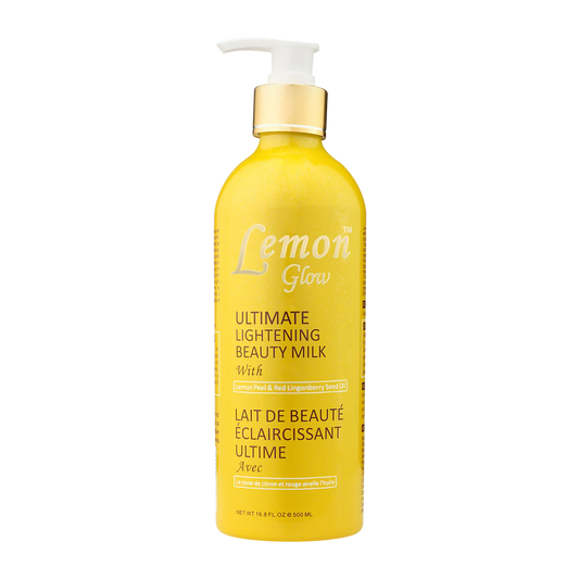 Lemon Glow Lightening Beauty Milk 500ml | La Belle Glow