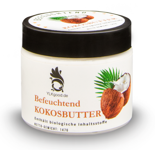 Natürliche Shea Butter mit Kokos Öl - 147 gr