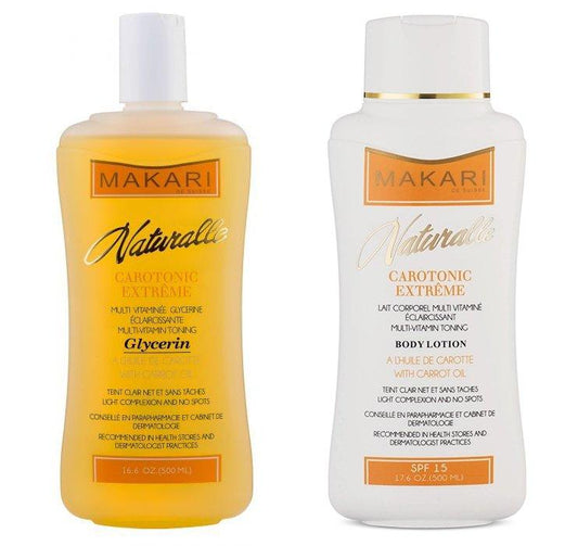 Makari Naturalle Carotonic Extreme Body Lotion & Glycerin - YLKgood
