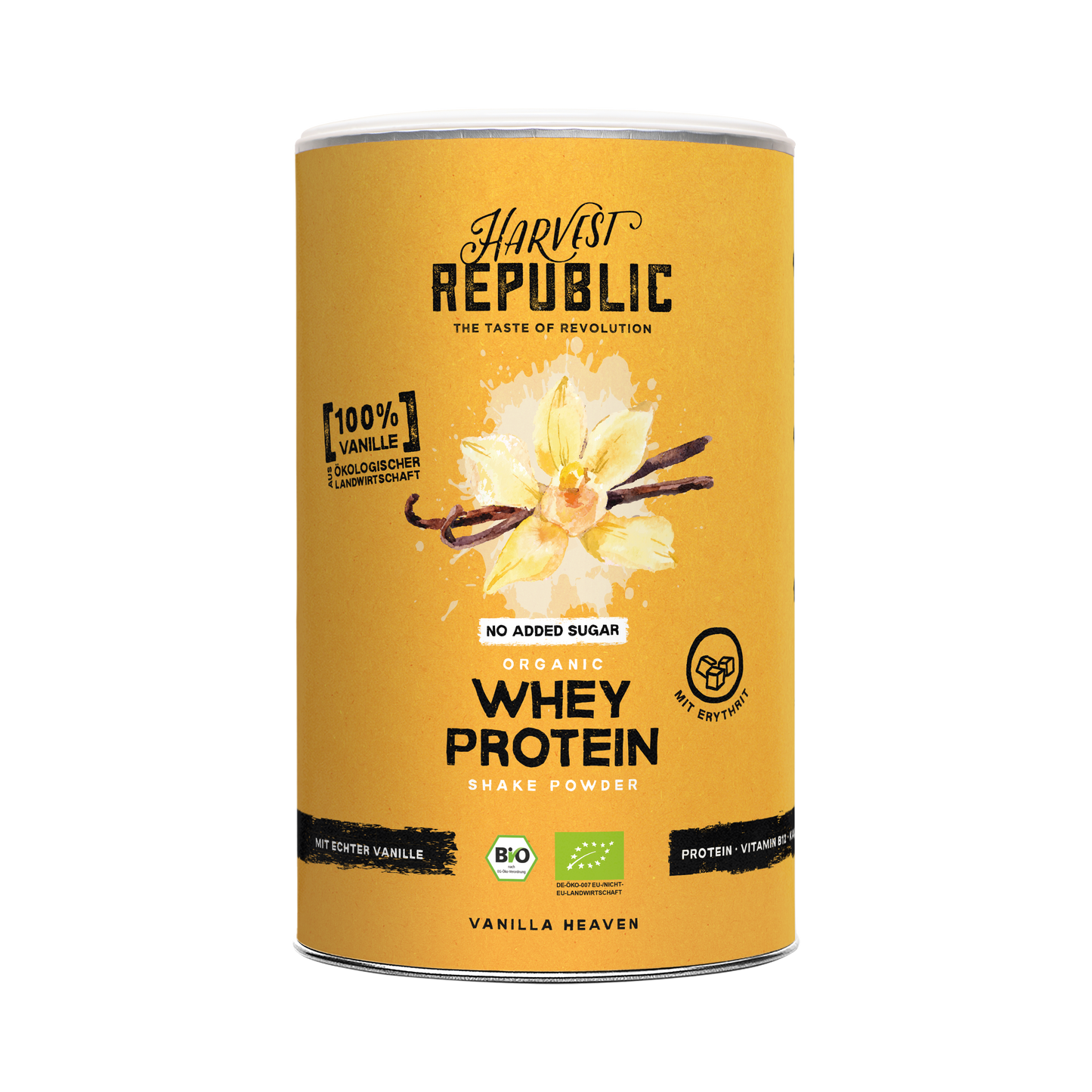 Whey Protein - NO ADDED SUGAR - Vanilla