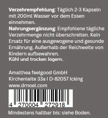 Taurine Longevity Supplement – TAURIN bioactive Capsules by Dr. Noel