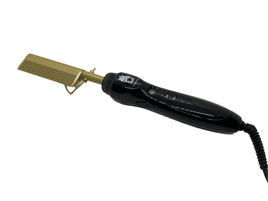 Afro Hair Straightener Hot Comb Electric Straightening Comb - Haarglättungskamm mit Temperaturregler - YLKgood