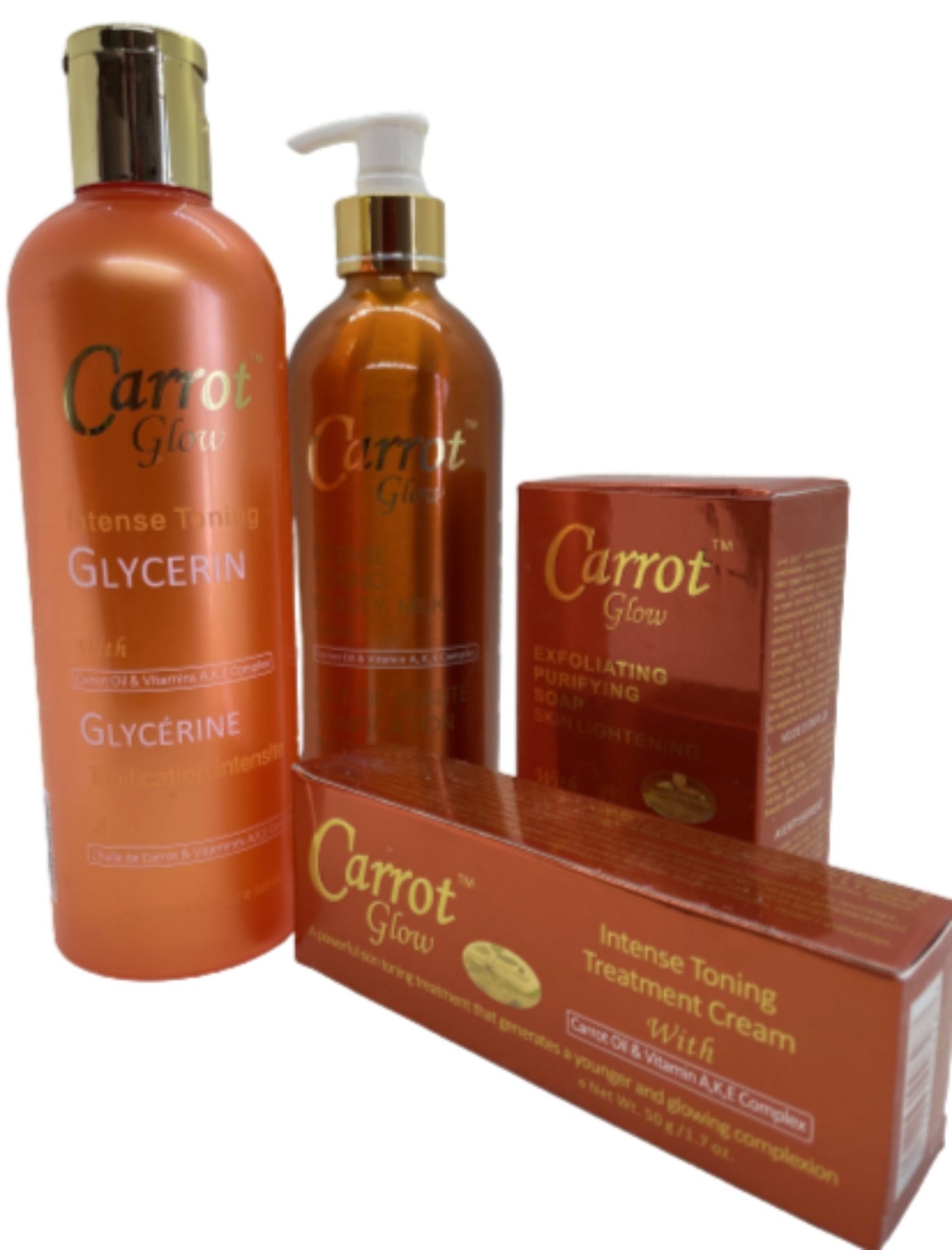 Carrot Glow Intense Toning Set - YLKgood