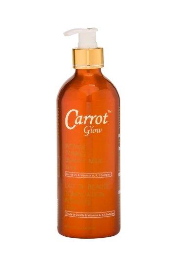 Carrot Glow Lightening Milk Net wt. 16.8 fl. oz. / 500 ml - YLKgood