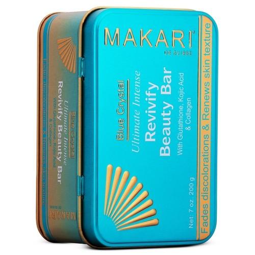 Makari Blue Crystal Revivify Beauty Bar Soap | Makari Blue Crystal - YLKgood